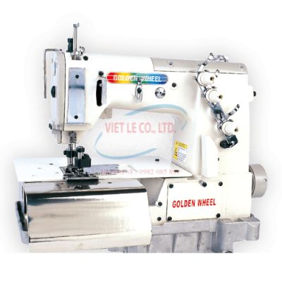 Máy may passant xén 02 kim (làm móc dây lưng) Golden Wheel CS-1702B series